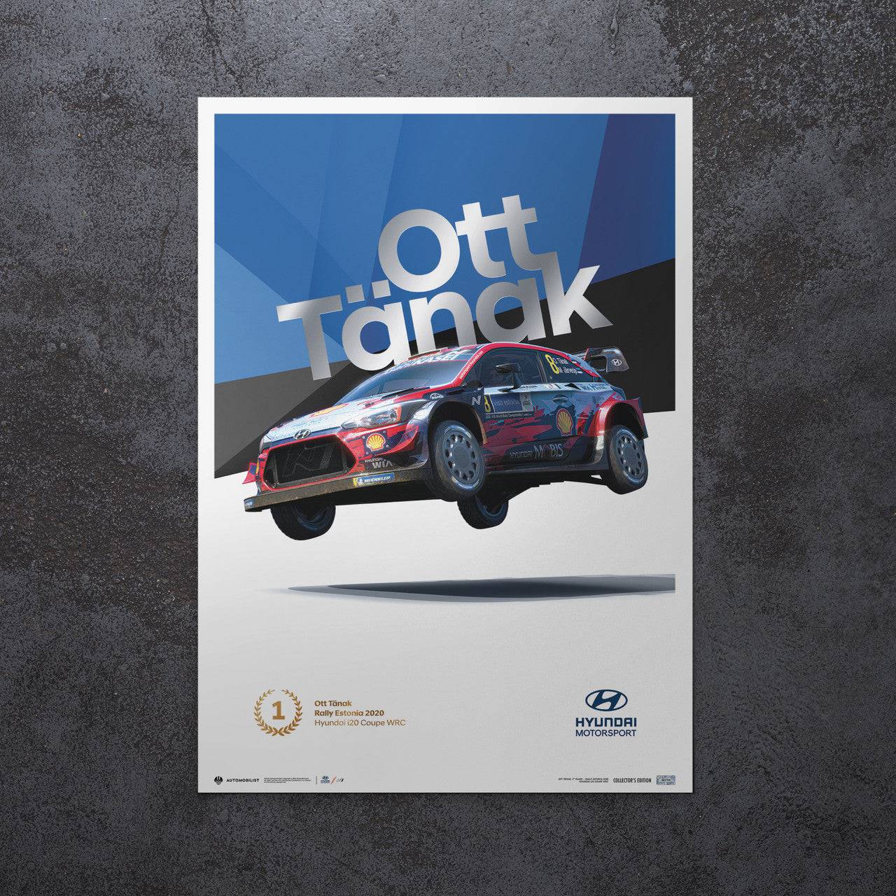 Hyundai Motorsport - Rally Estonia 2020 - Ott Tänak | Collector’s Edition