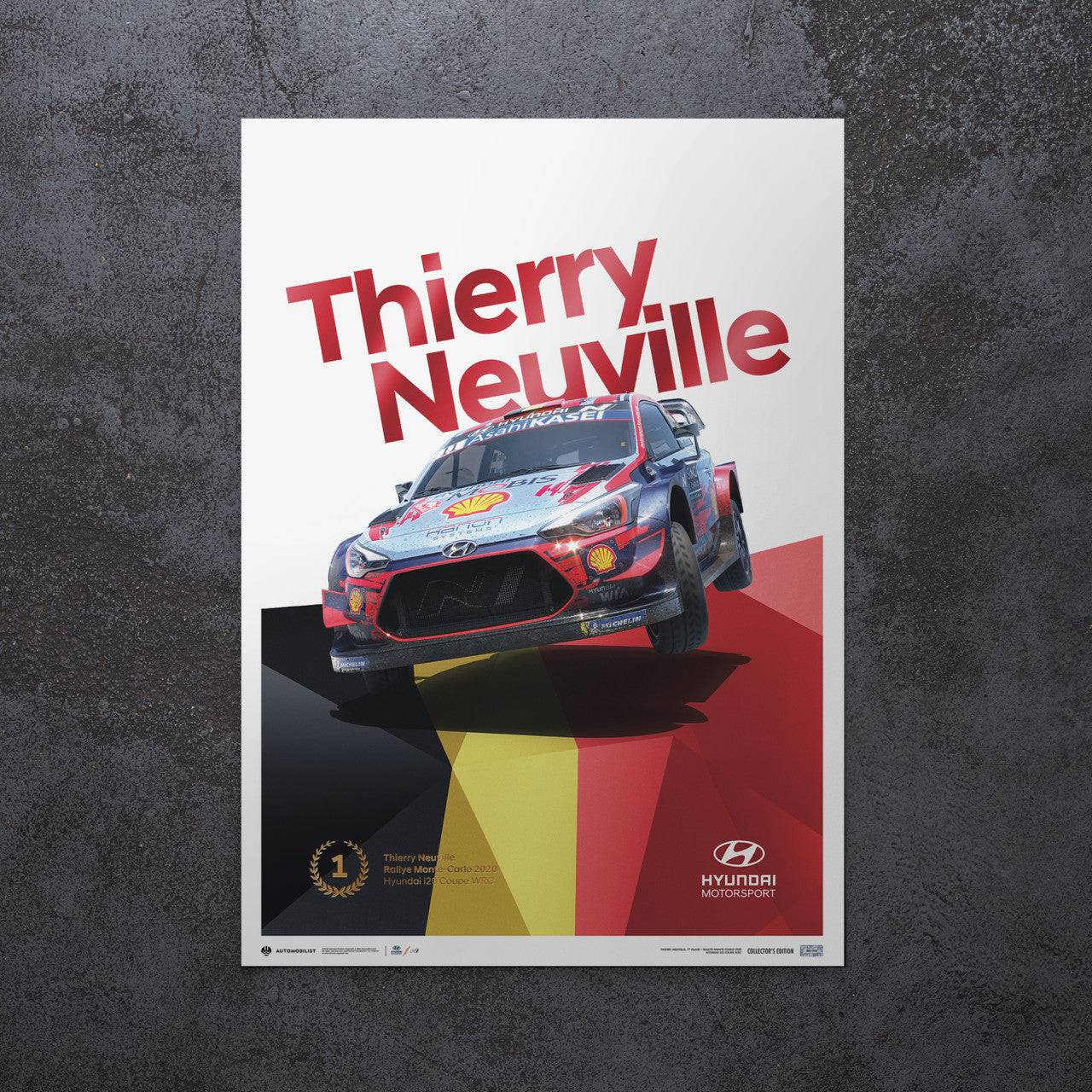 Hyundai Motorsport - Rallye Monte Carlo 2020 - Thierry Neuville | Collector’s Edition