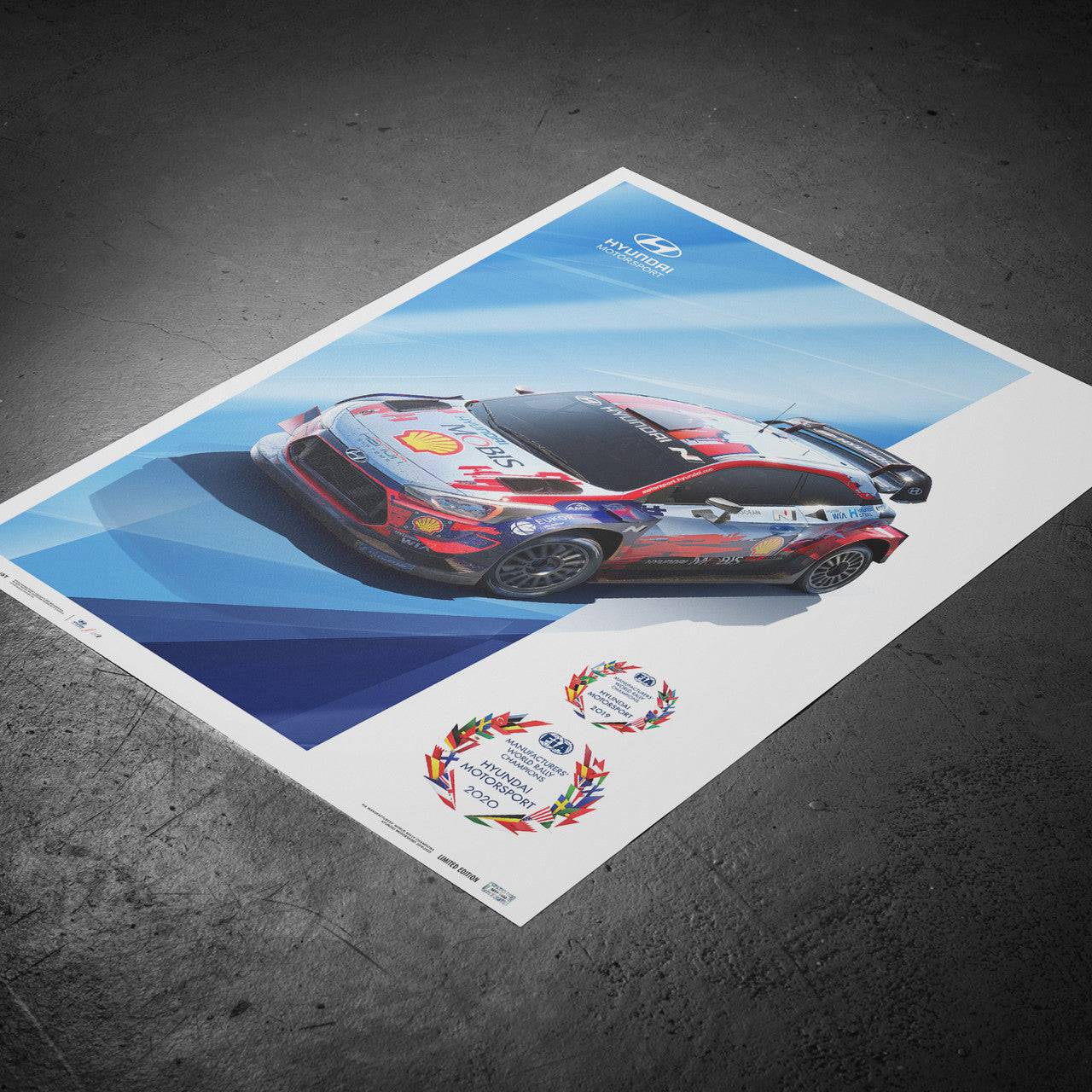 Hyundai Motorsport - WRC Manufacturers’ Champions 2019 and 2020 | Limited Edition