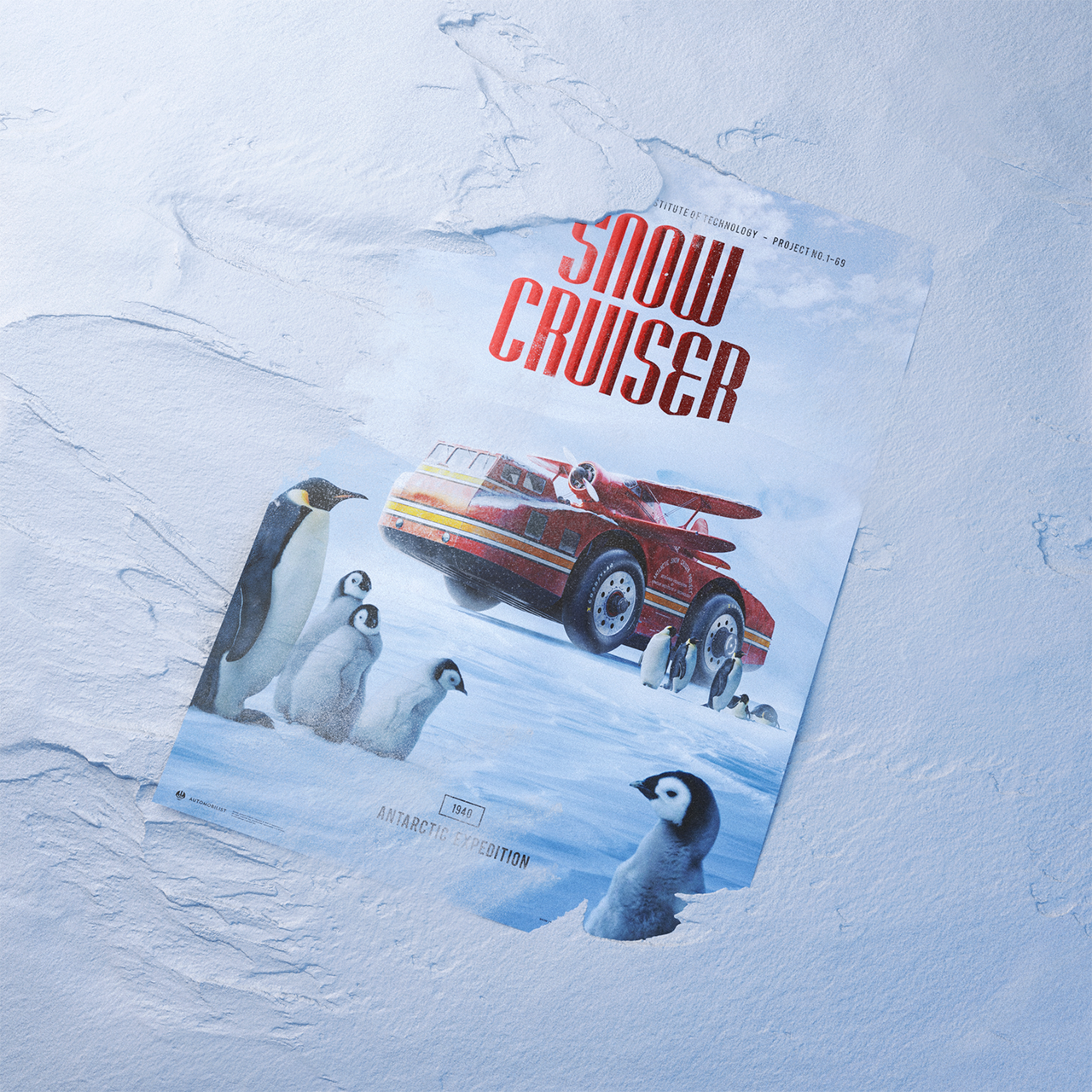 Antarctic Expedition 1940 - Snow Cruiser ‘The Penguin’ | Collector’s Edition