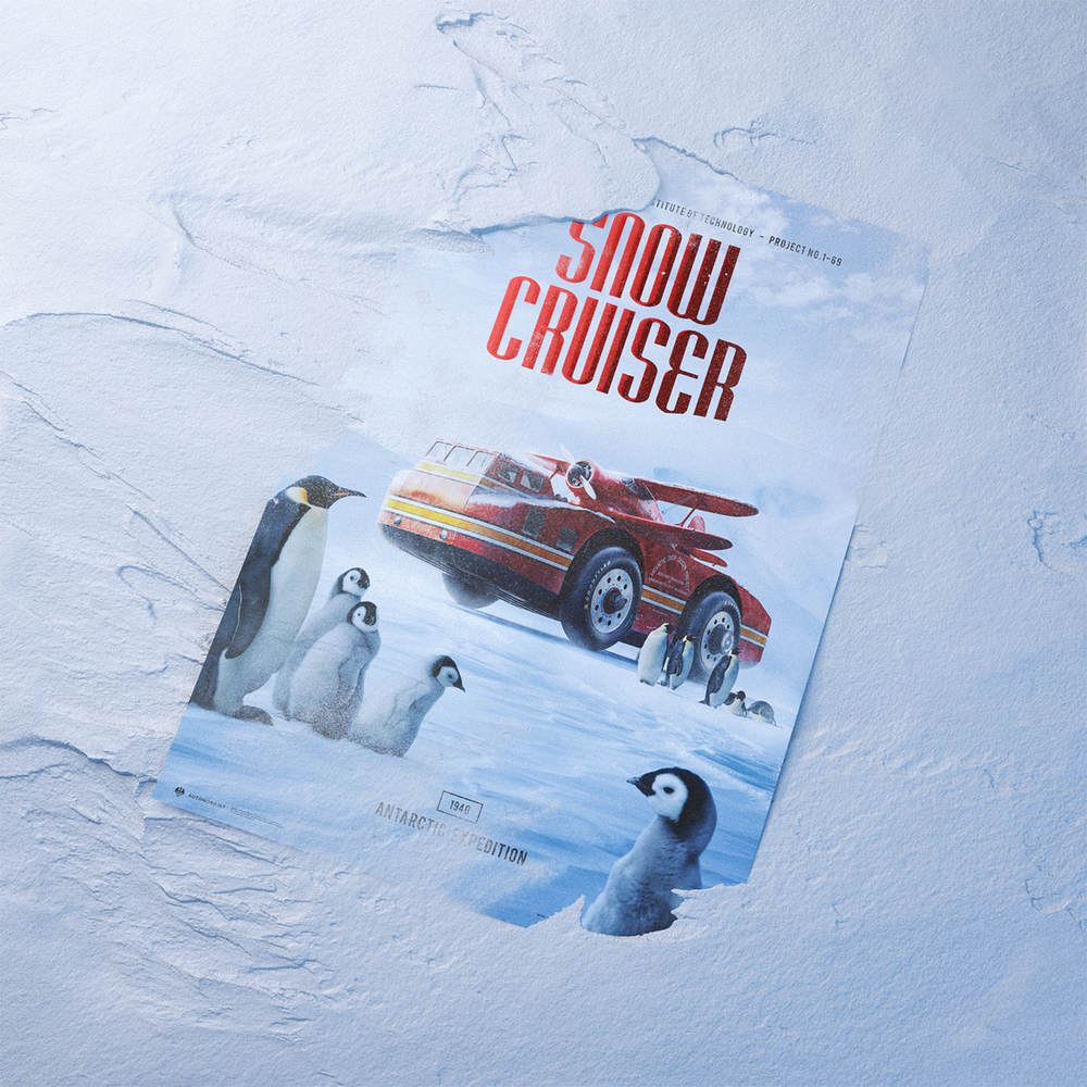Antarctic Expedition | 1940 Snow Cruiser ‘The Penguin’ | Collector’s ...