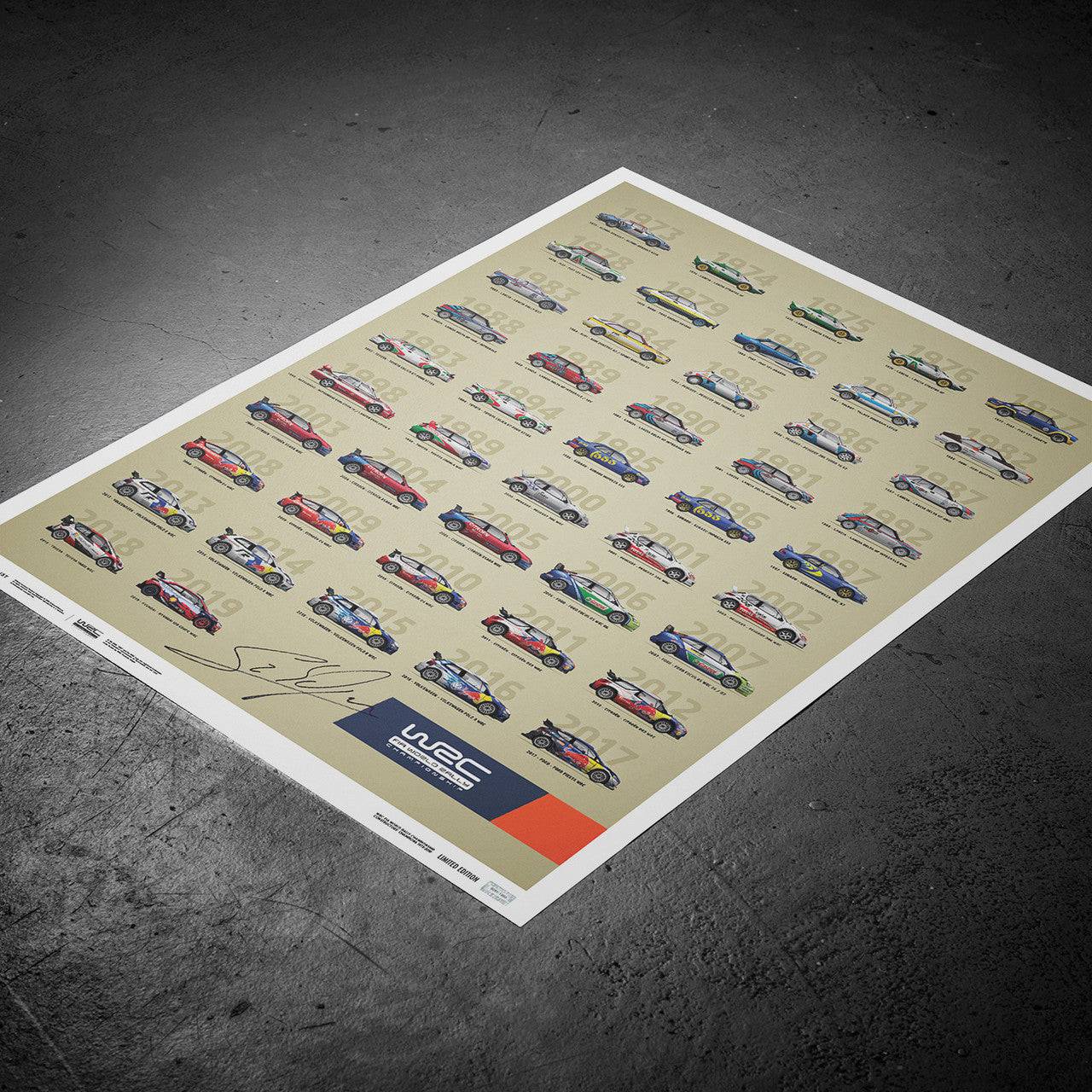 WRC Constructors’ Champions 1973-2019 - 47th Anniversary | Limited Edition