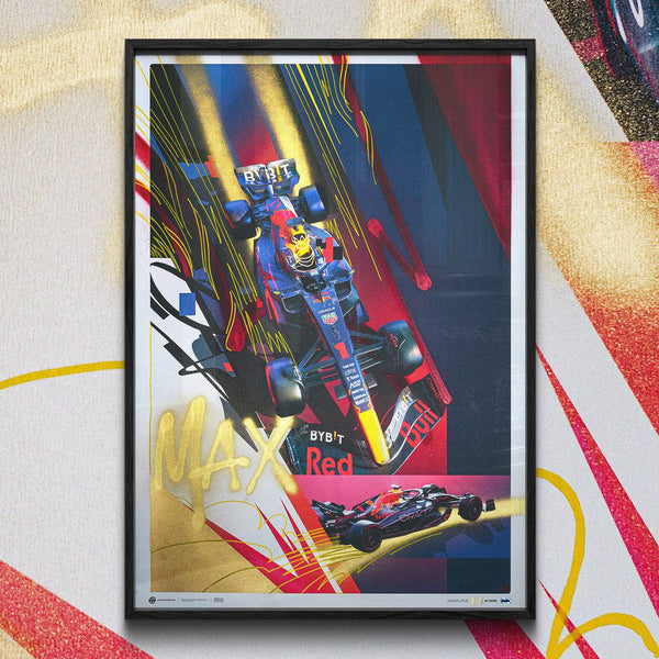 Max Verstappen | 2022 Art to the Max | Art Edition #09/25 Oracle Red ...