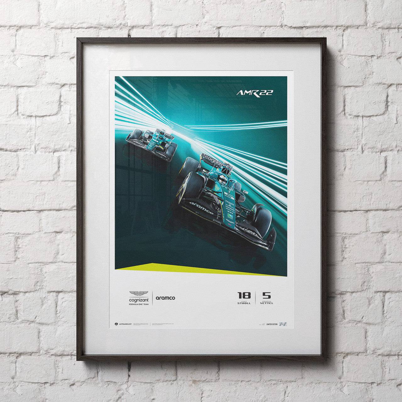Aston Martin Aramco Cognizant Formula 1 Team - Season 2022 | Limited Edition | Unique #s