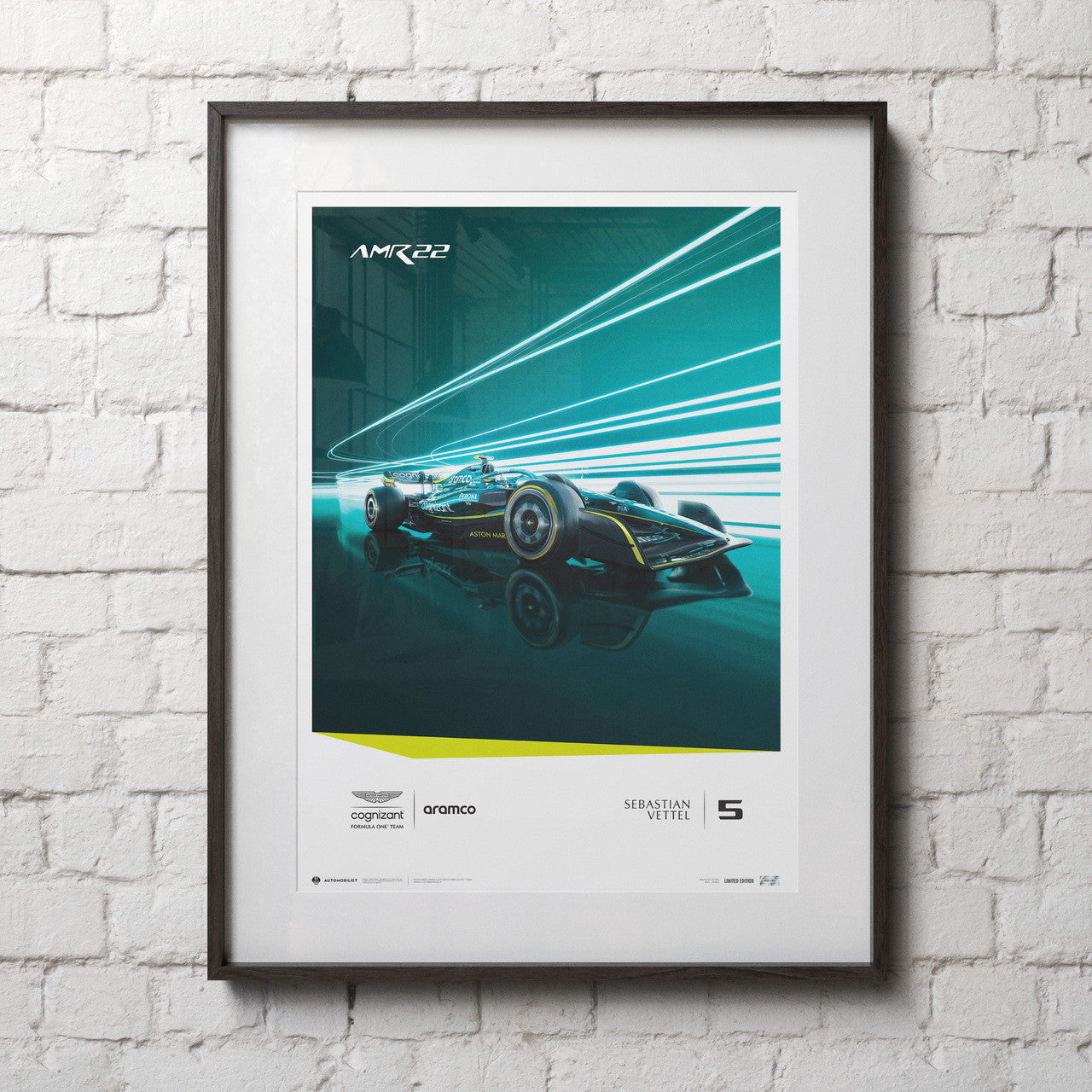 Aston Martin Aramco Cognizant Formula 1 Team - Sebastian Vettel - 2022 | Limited Edition | Unique #s