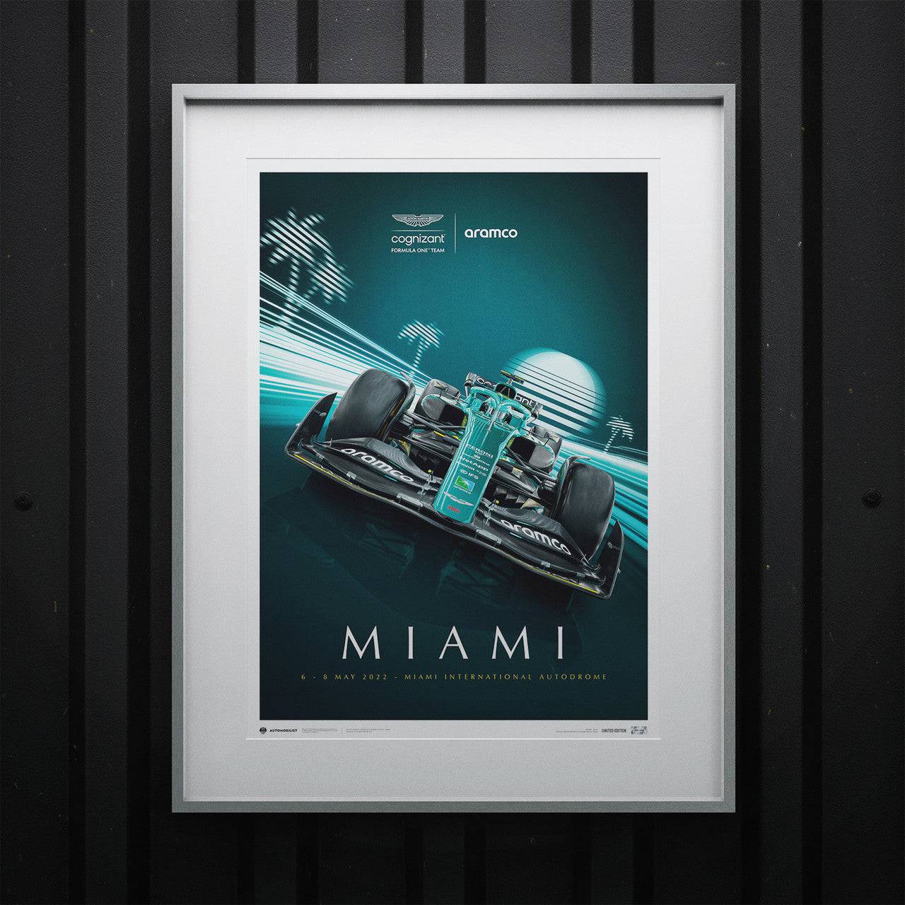 Aston Martin Aramco Cognizant Formula 1 Team - Miami 2022 | Limited Edition | Unique #s