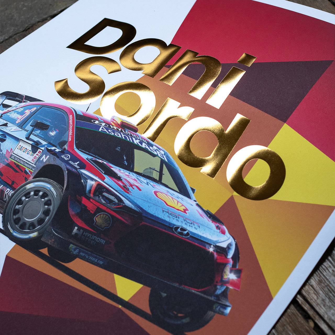 Dani Sordo - Hyundai Motorsport - Rally Italia Sardegna 2019 | Signed Collector's Edition