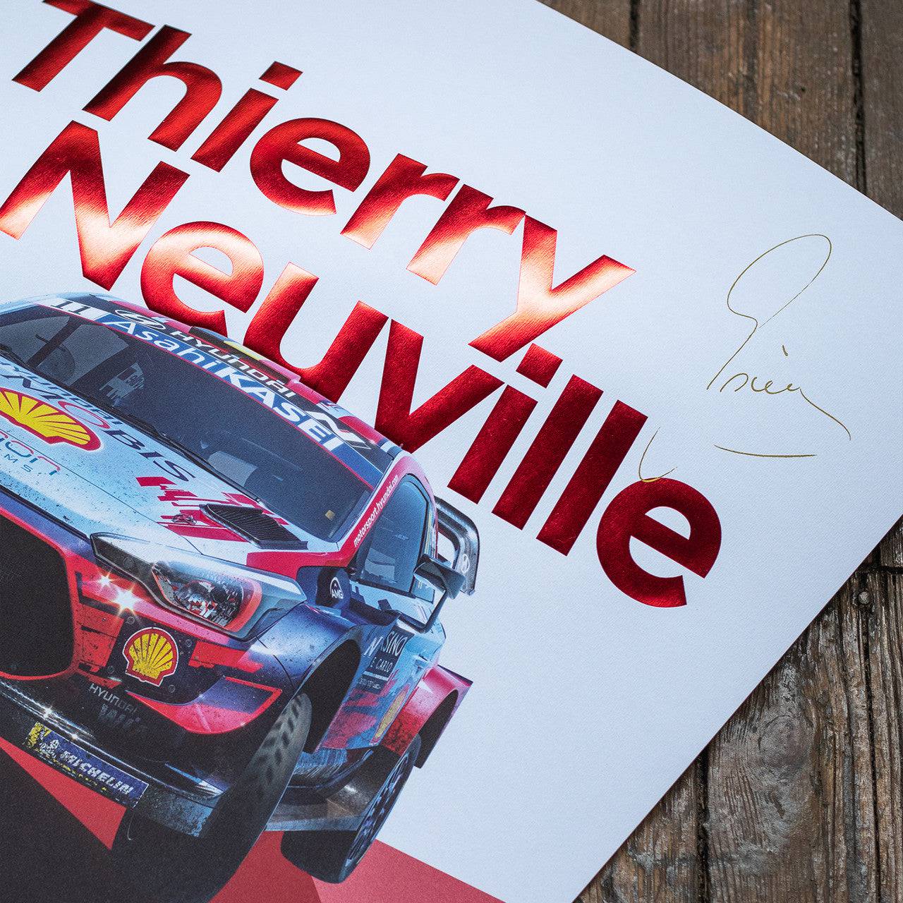 THIERRY NEUVILLE - HYUNDAI MOTORSPORT - RALLYE MONTE CARLO 2020 | SIGNED COLLECTOR'S EDITION