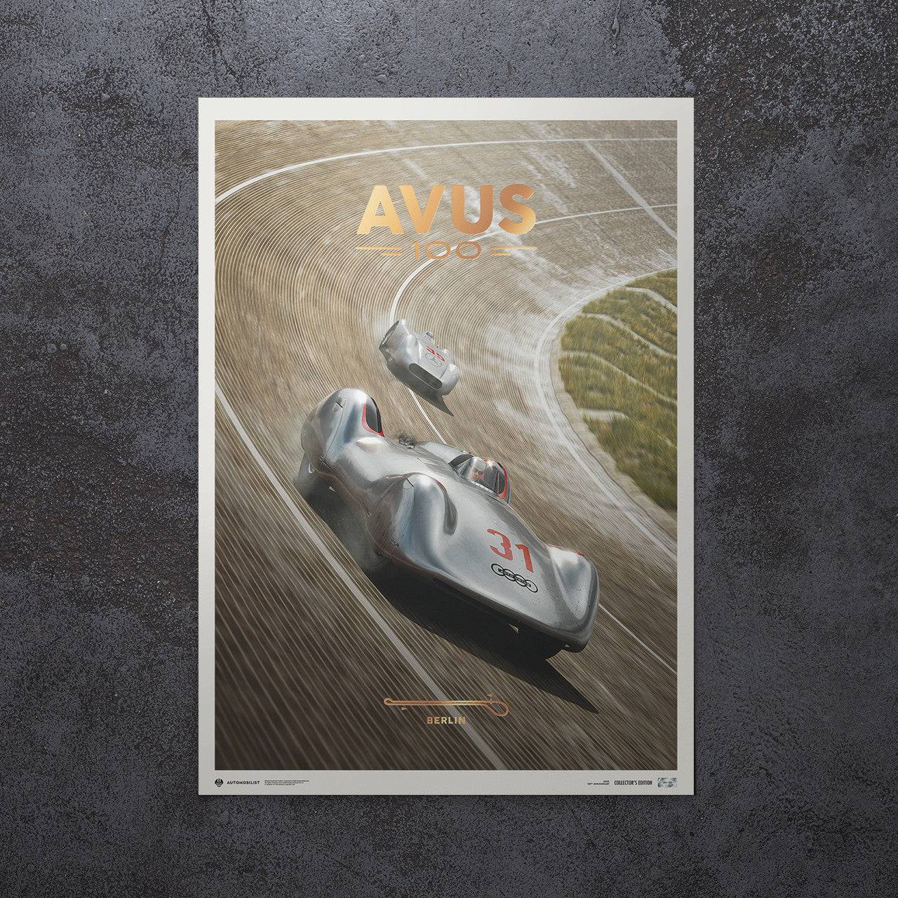 Avus - 100th Anniversary - 24 September 2021 | Collector’s Edition | Unique #s