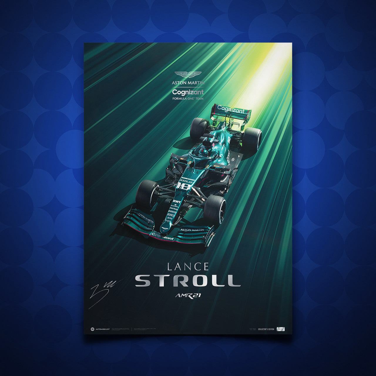Lance Stroll - Aston Martin Cognizant Formula One™ Team - 2021 | Signed Collector’s Edition