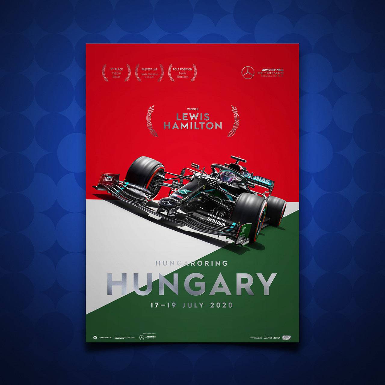 Mercedes-AMG Petronas F1 Team - Hungary 2020 - Lewis Hamilton | Collector’s Edition