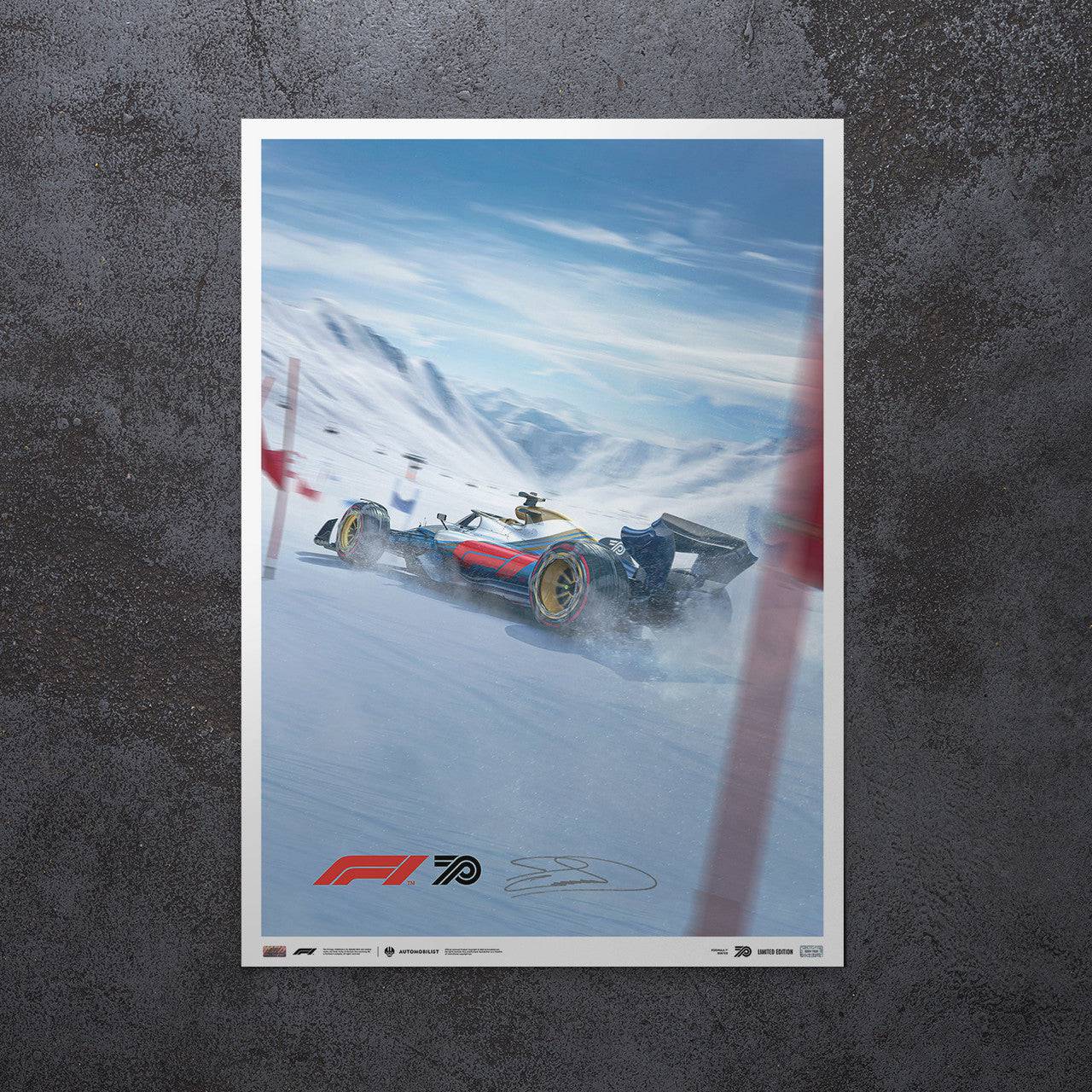 DAVID COULTHARD  - FIA FORMULA 1® WINTER-INSPIRED  | SIGNED SPECIAL EDITION