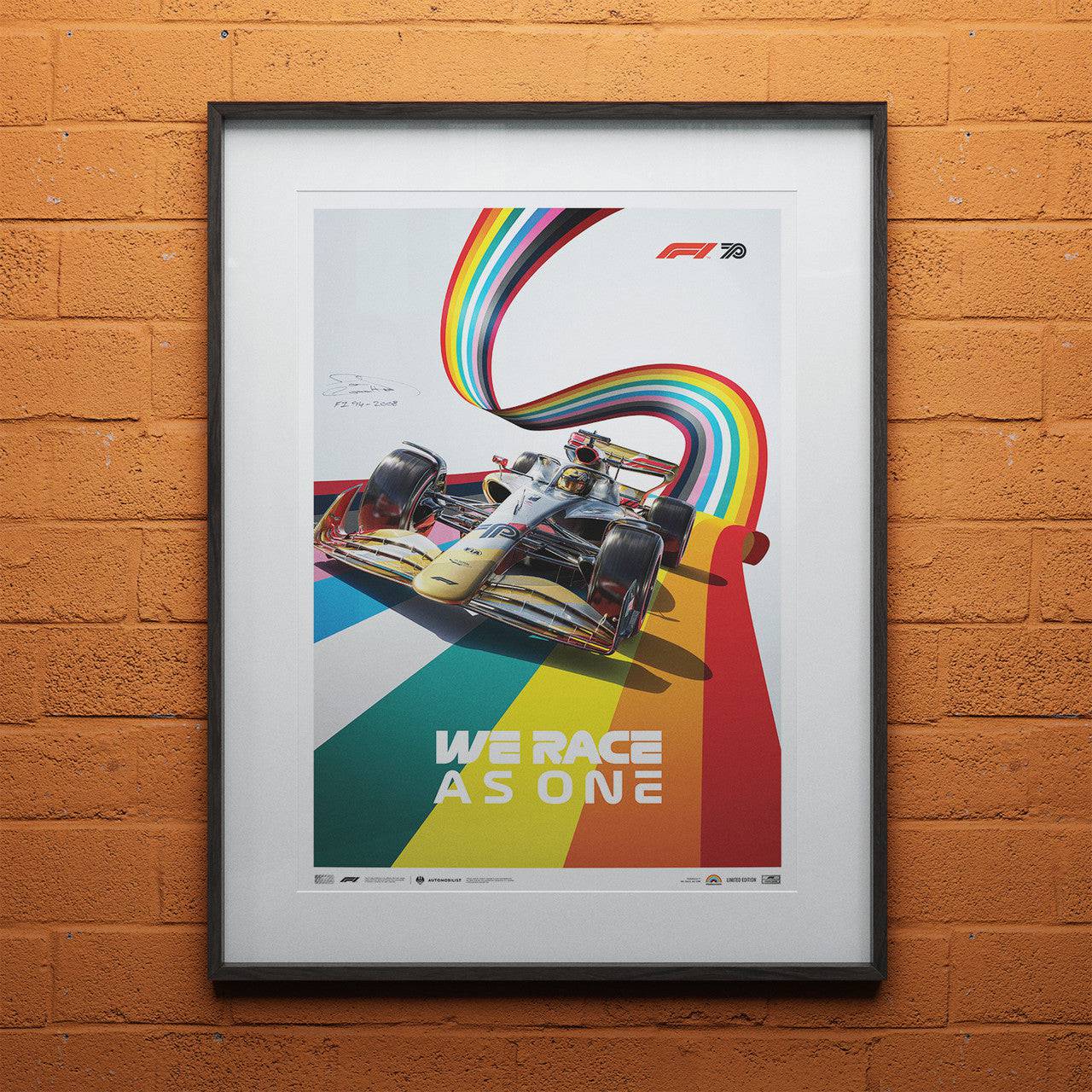 David Coulthard - We Race As One | Signed Limited Edition