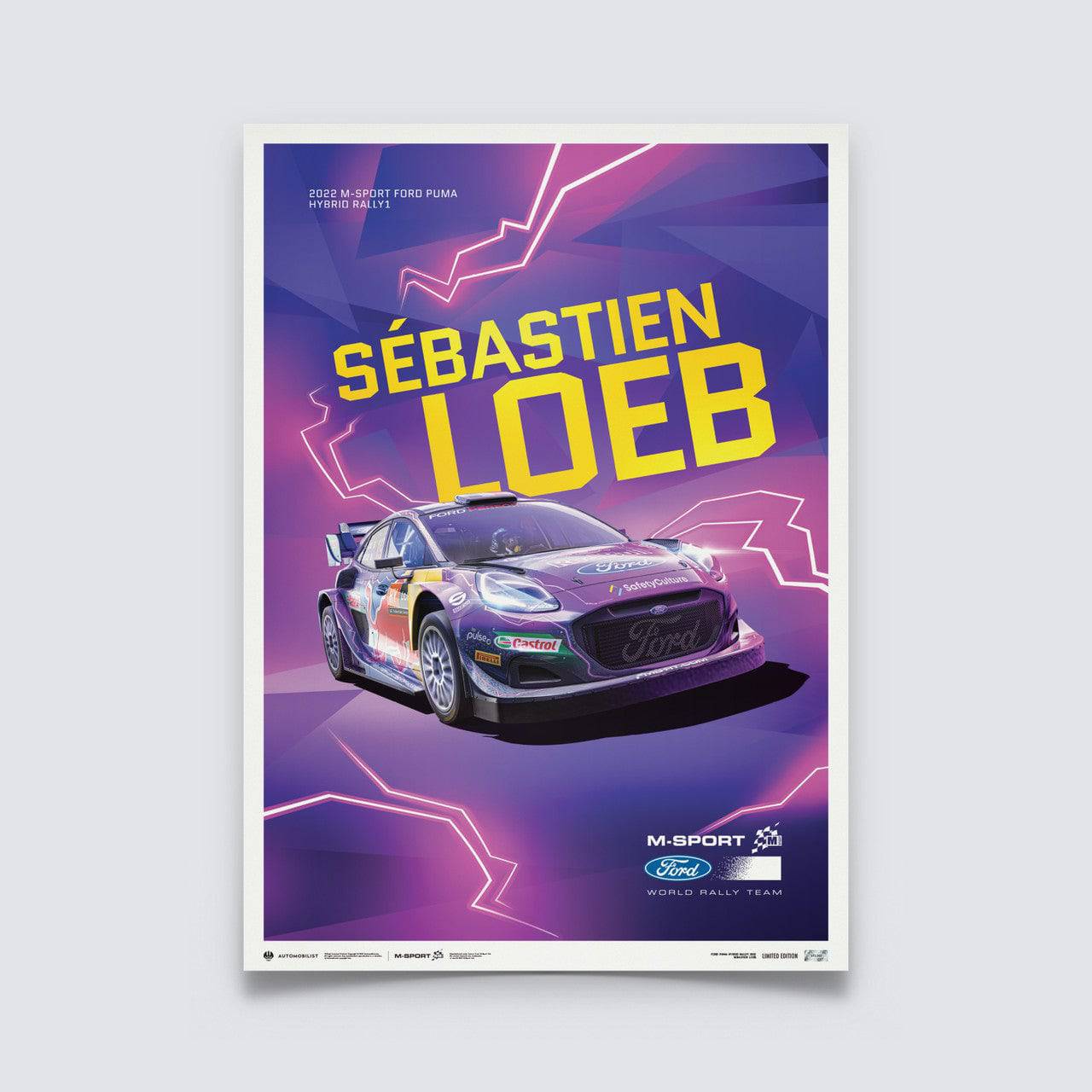 M-Sport - Ford Puma Hybrid Rally1 - Sébastien Loeb - 2022