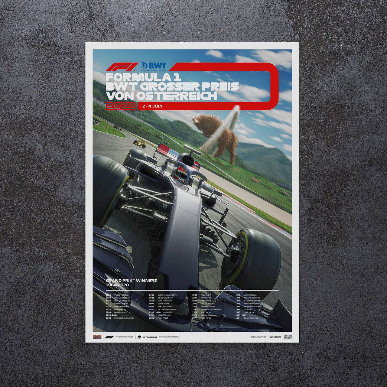 Formula 1®  BWT Grosser Preis Von Österreich 2021 | Limited Edition
