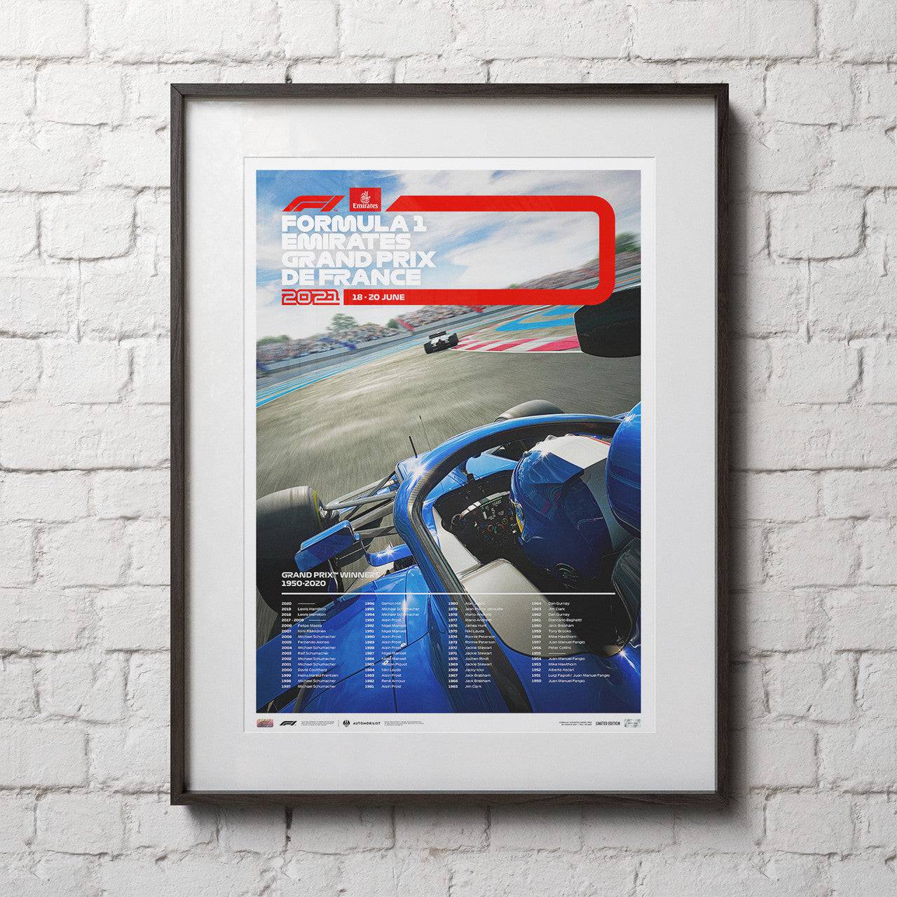2021 F1 Imola Italian Grand Prix Ferrari Formula One Art Print Poster  22x17in #