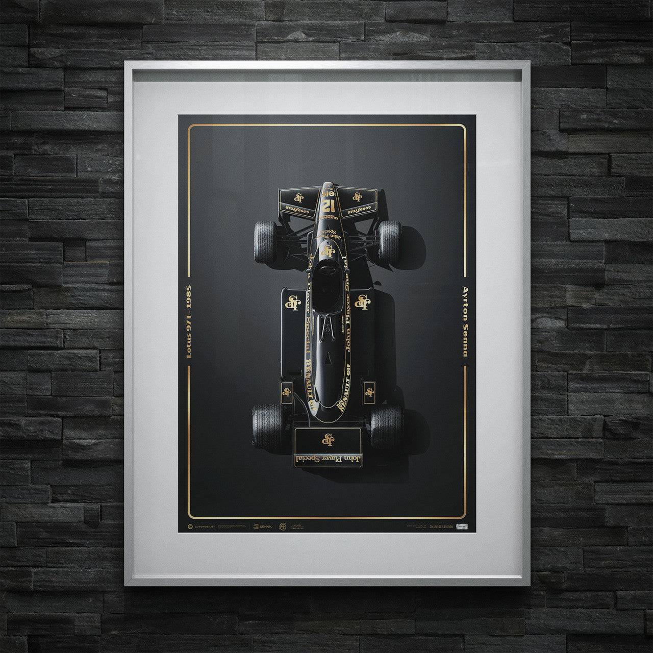 Lotus 97T - Ayrton Senna - Stunning Black - Estoril, 1985 | Collector’s Edition