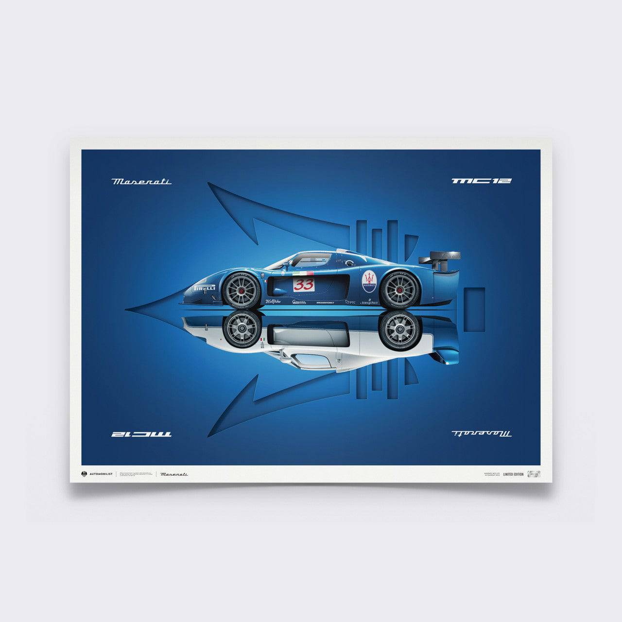 Maserati MC12 | 2004 GT Zhuhai 500 km Horizontal | Maserati Poster
