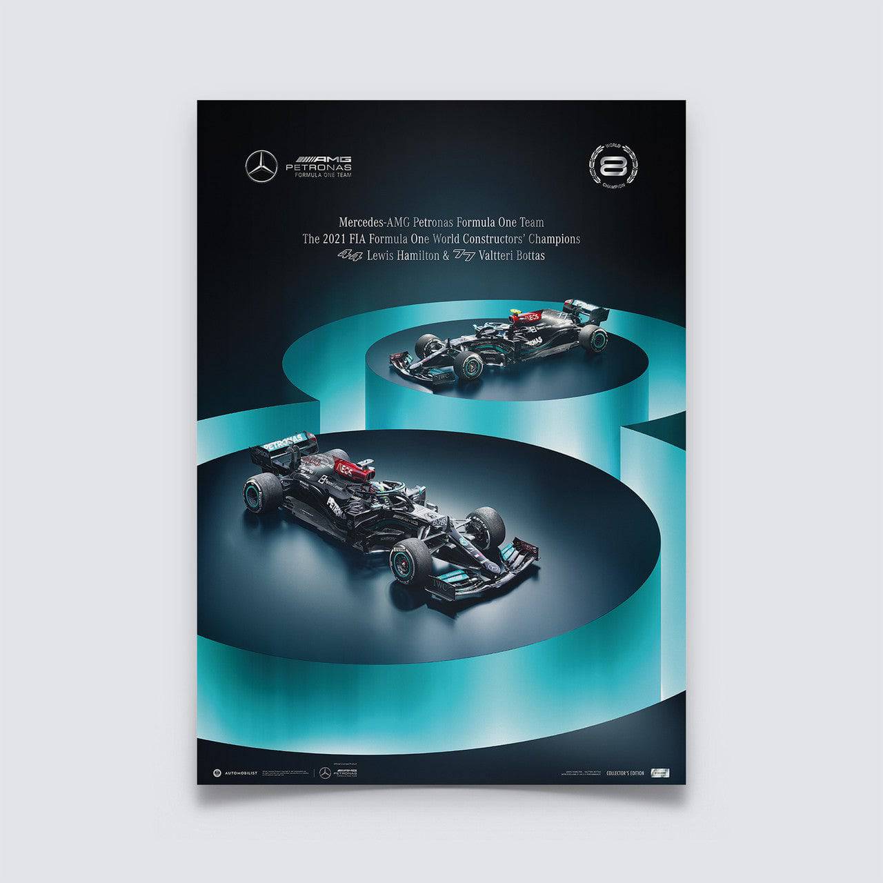 Mercedes-AMG Petronas F1 Team | 8 Titles | Collector’s Edition Mercedes ...