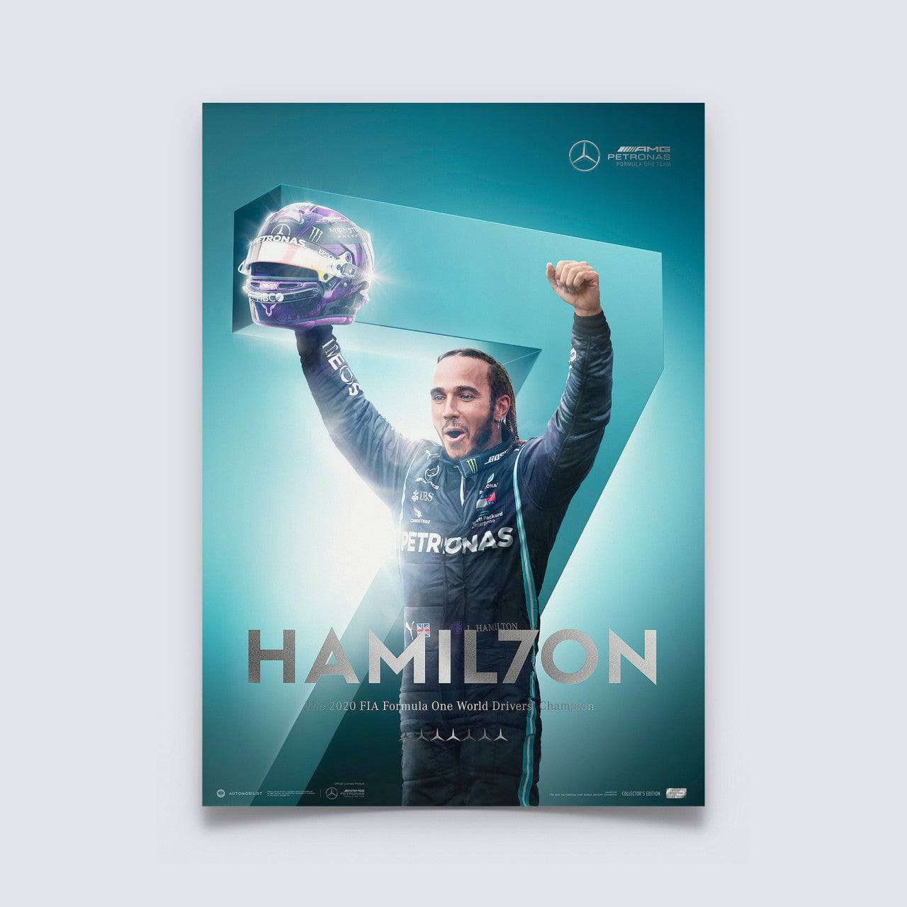 Mercedes-AMG Petronas F1 Team - HAMIL7ON - F1® World Drivers’ Champion 7th Title | Collector’s Edition