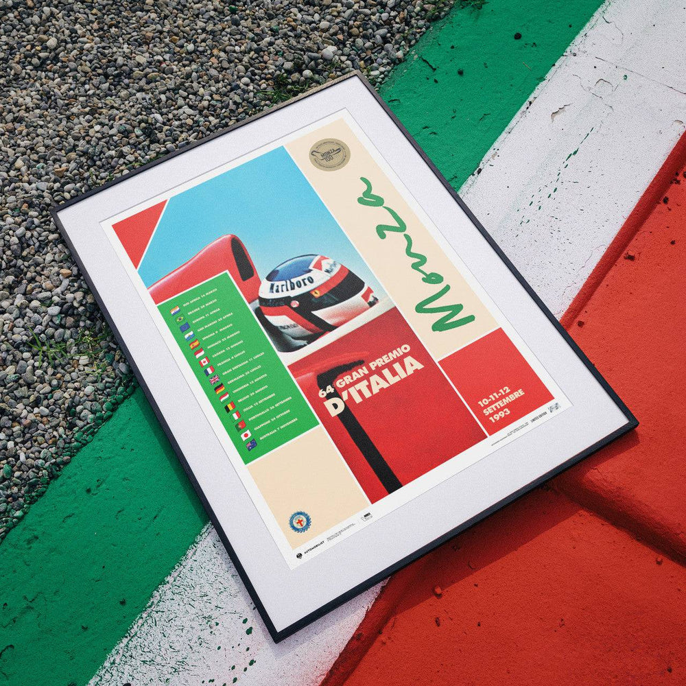 Monza Circuit | 1993 100 Years Anniversary | Monza Poster | Automobilist
