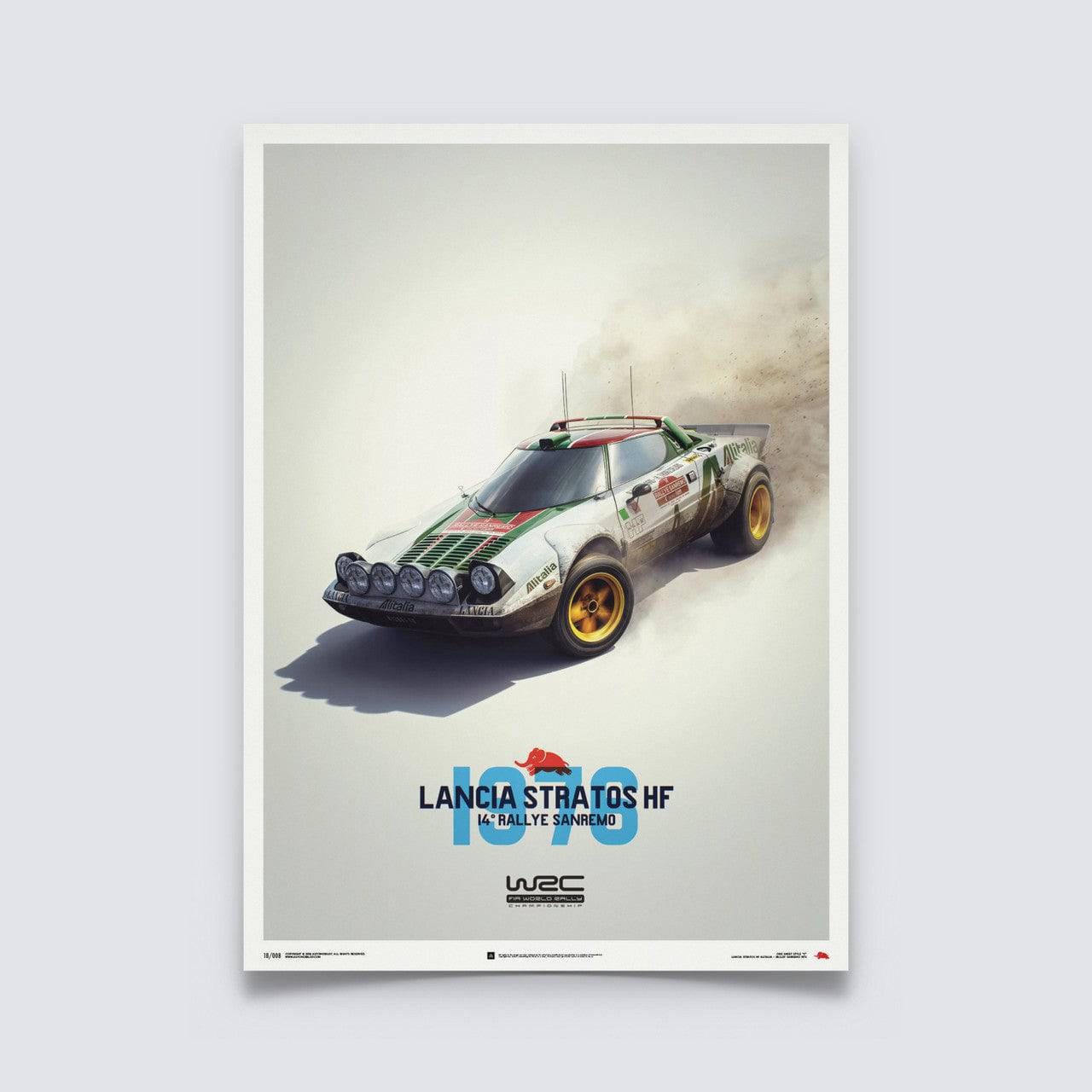 Alitalia lancia stratos hf  in  ＷＲＣ 