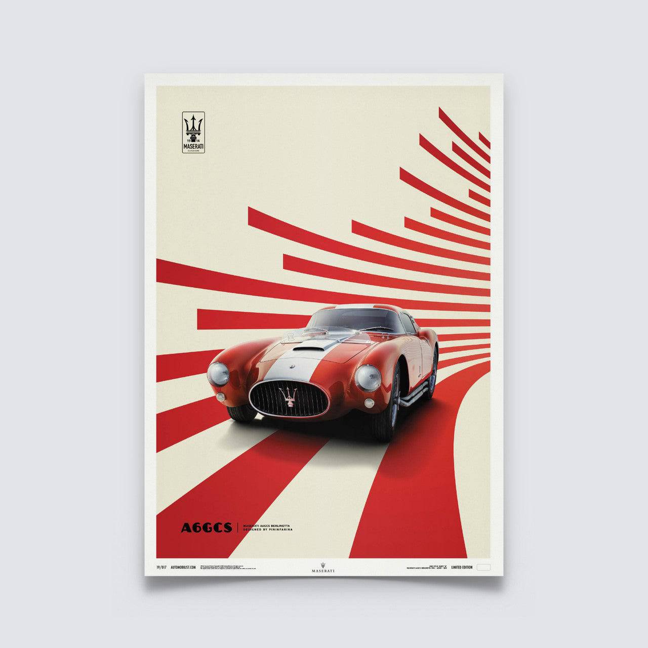 Maserati A6GCS Berlinetta - 1954 - Red | Limited Edition