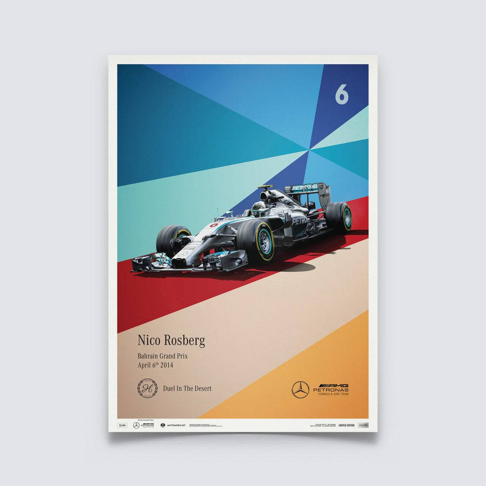 Mercedes-AMG Petronas Motorsport 2014 Nico Rosberg Limited Edition ...