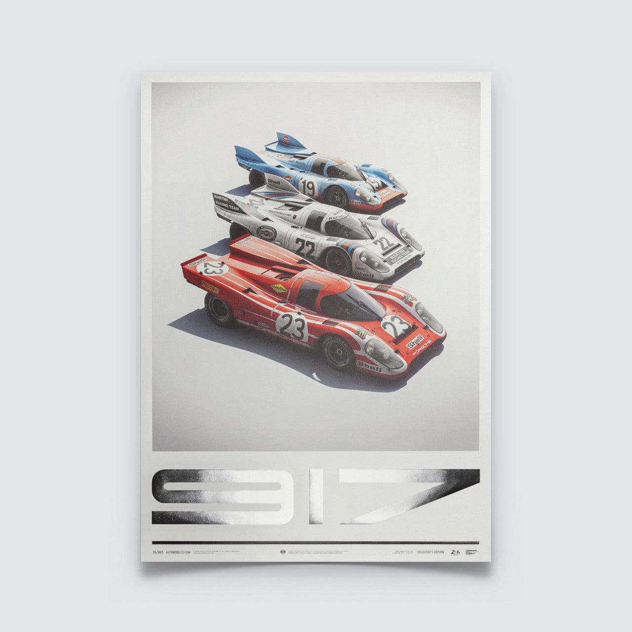 Porsche 917 - Salzburg & Martini & Gulf - 24h Le Mans | Collector's Edition