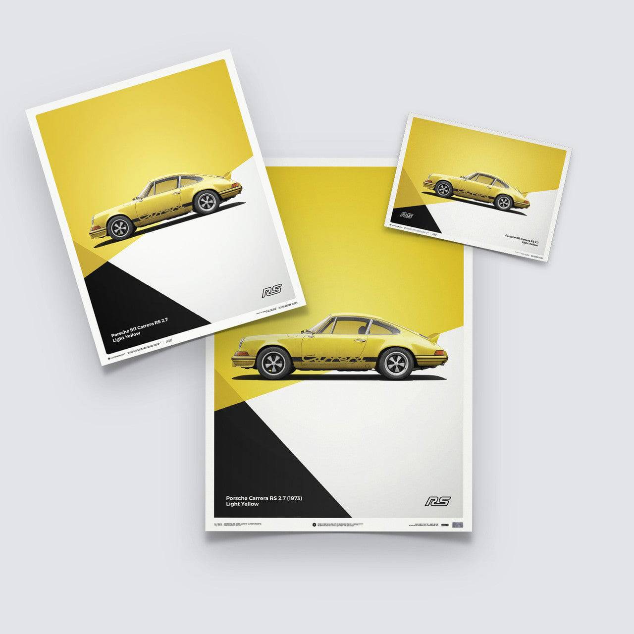 Porsche 911 RS - 1973 - Yellow
