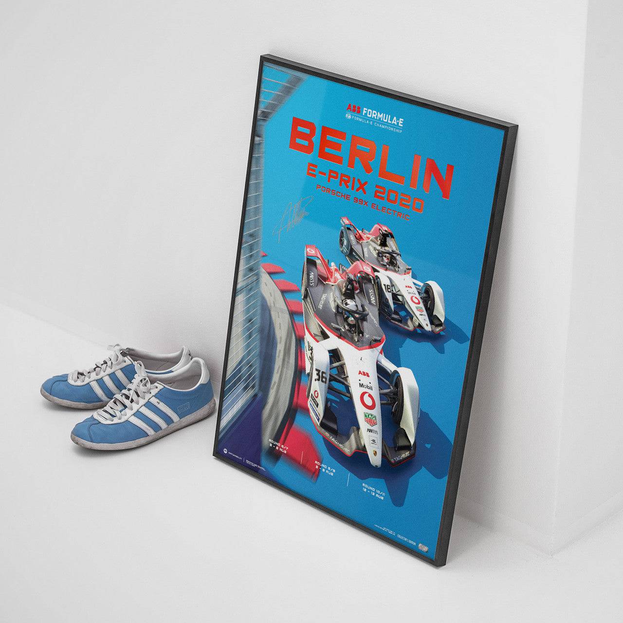 André Lotterer - Porsche 99X Electric in Berlin 2020 | Signed Collector’s Edition