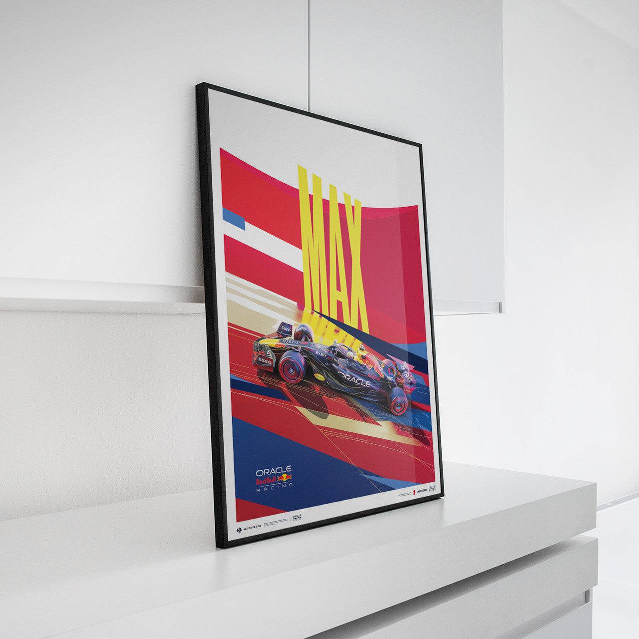 Art Print Oracle Red Bull Racing - Max Verstappen - Dutch Grand Prix - 2022, (40 x 50 cm)