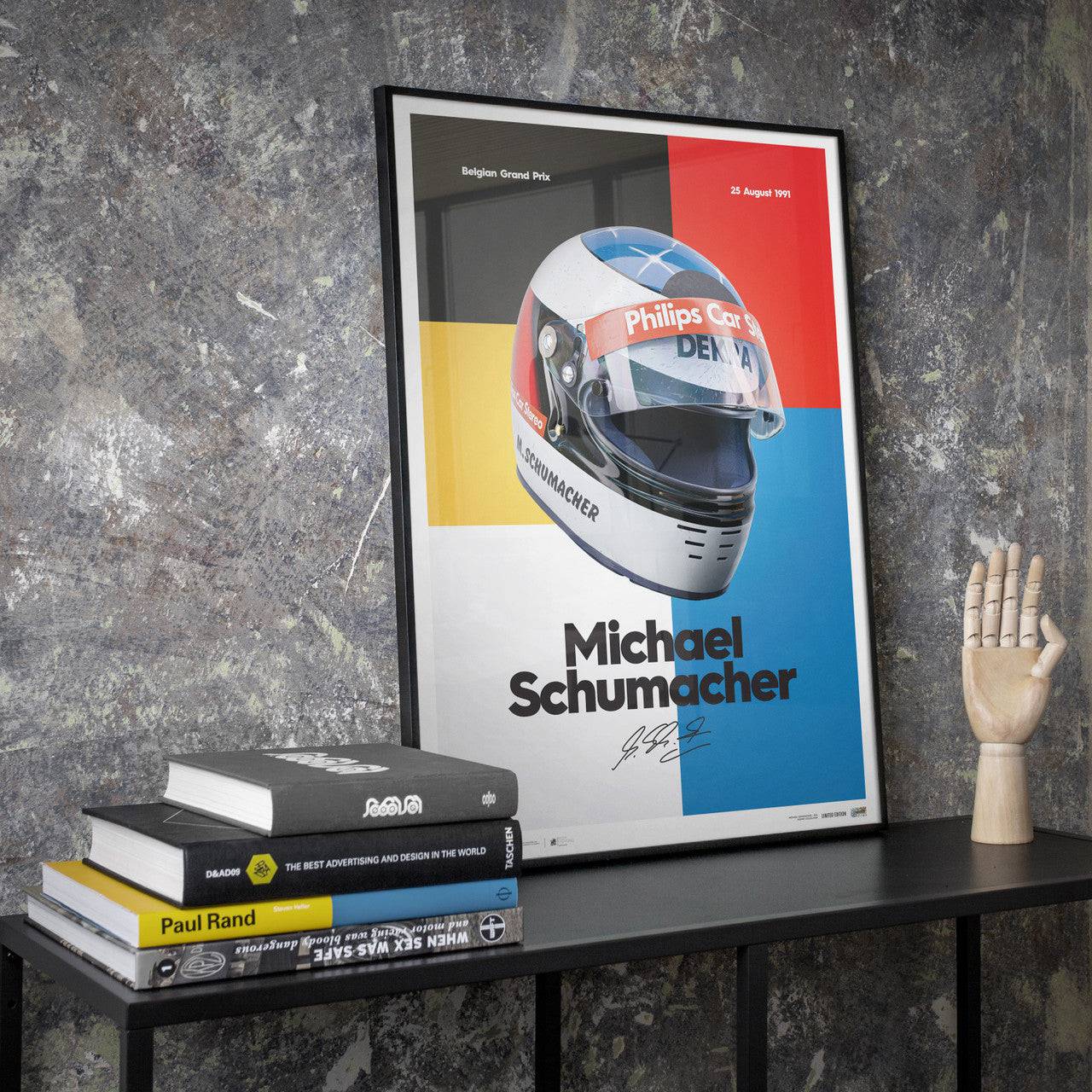Michael Schumacher - Helmet - 1991 - Automobilist