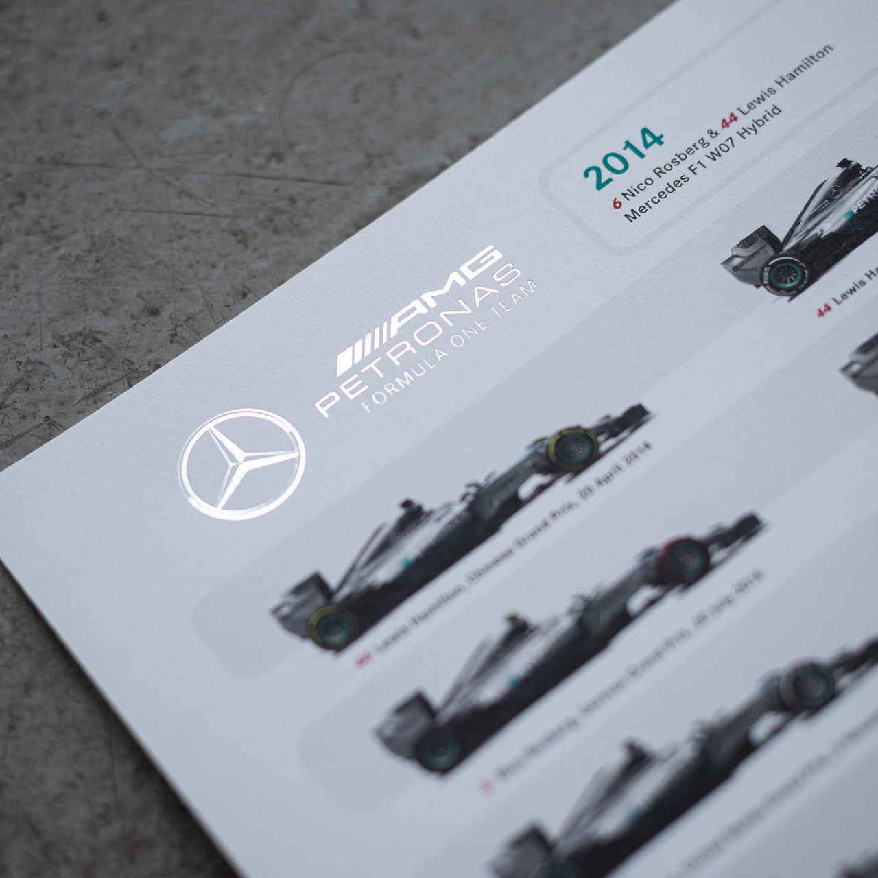 Mercedes-AMG Petronas F1 Team - 102 victories, 7 Constructors’ Championships | Collector's Edition