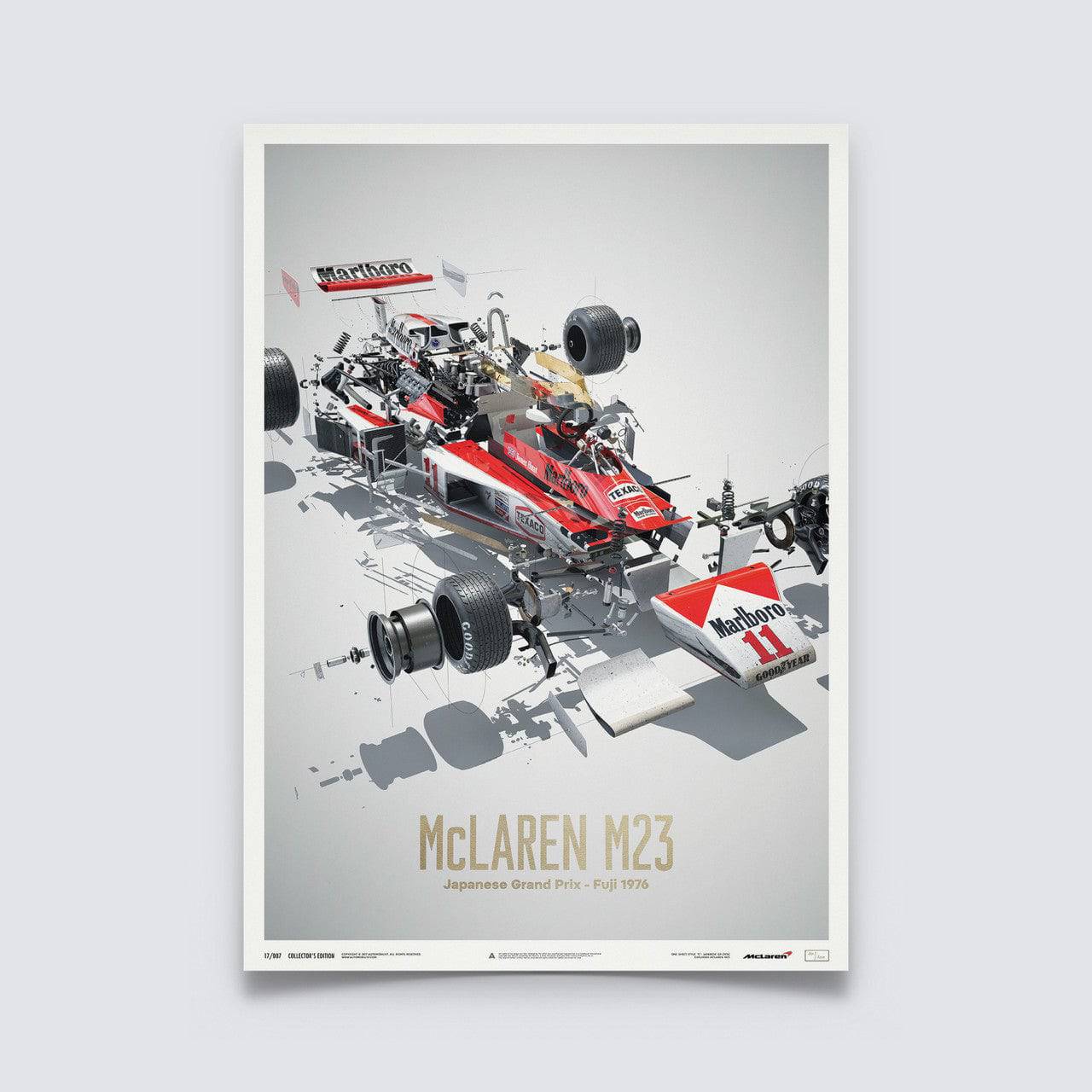 McLaren M23 - James Hunt - Japanese GP - 1976 | Collector's Edition