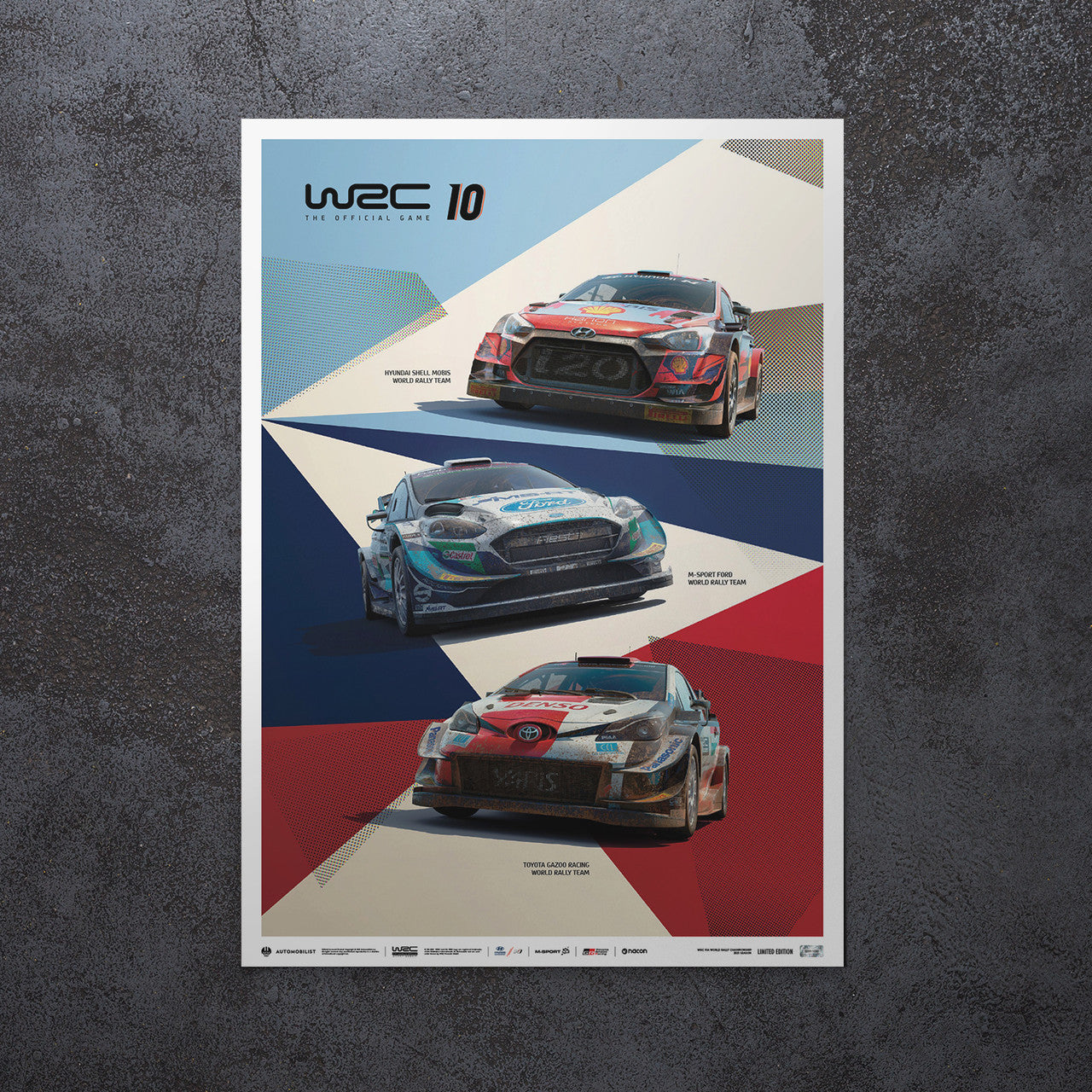 WRC 10 - THE OFFICIAL GAME COVER | LIMITED EDITION