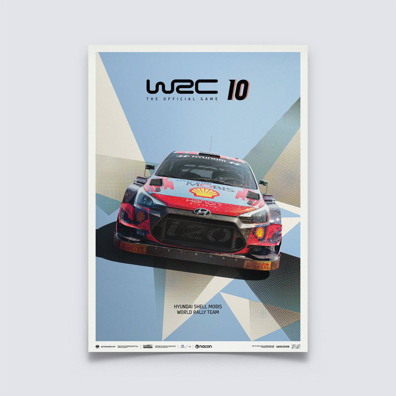WRC 10 - HYUNDAI - THE OFFICIAL GAME COVER | LIMITED EDITION