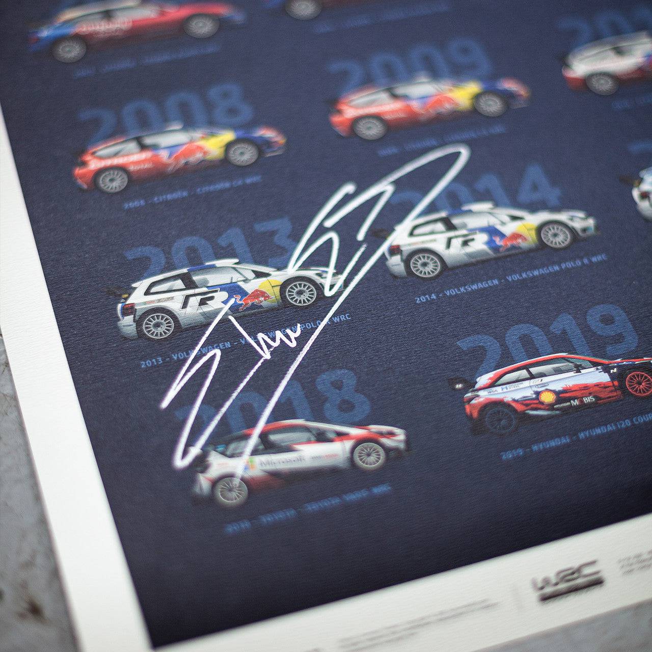 Elfyn Evans - WRC Manufacturers’ Champions 1973-2020 - 48th Anniversary | Signed Limited Edition