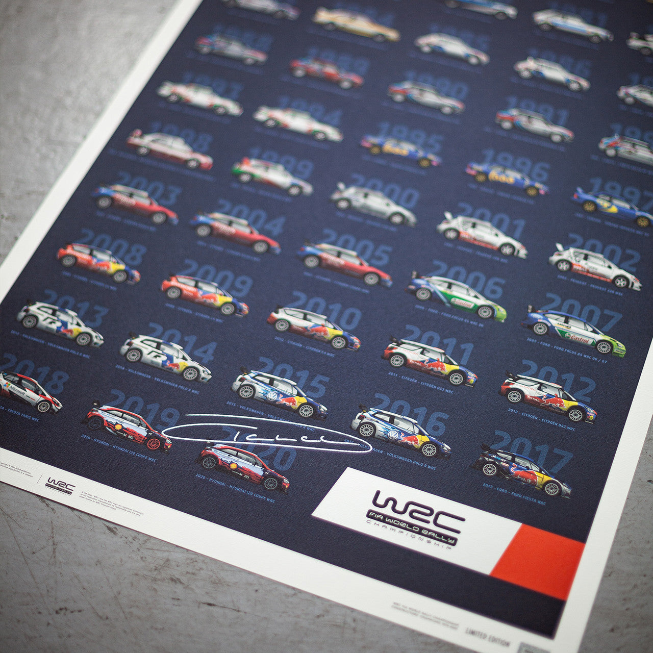 Ott Tänak - WRC Manufacturers’ Champions 1973-2020 - 48th Anniversary | Signed Limited Edition