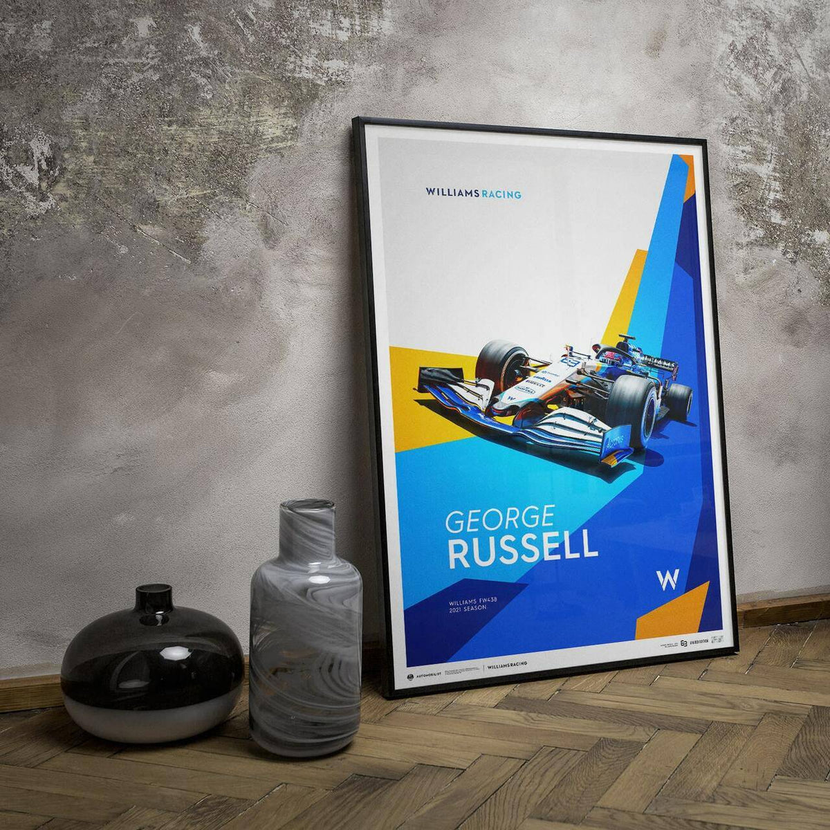 Williams Racing Numbers Williams Racing - George Russell - 2021 | Unique Numbers