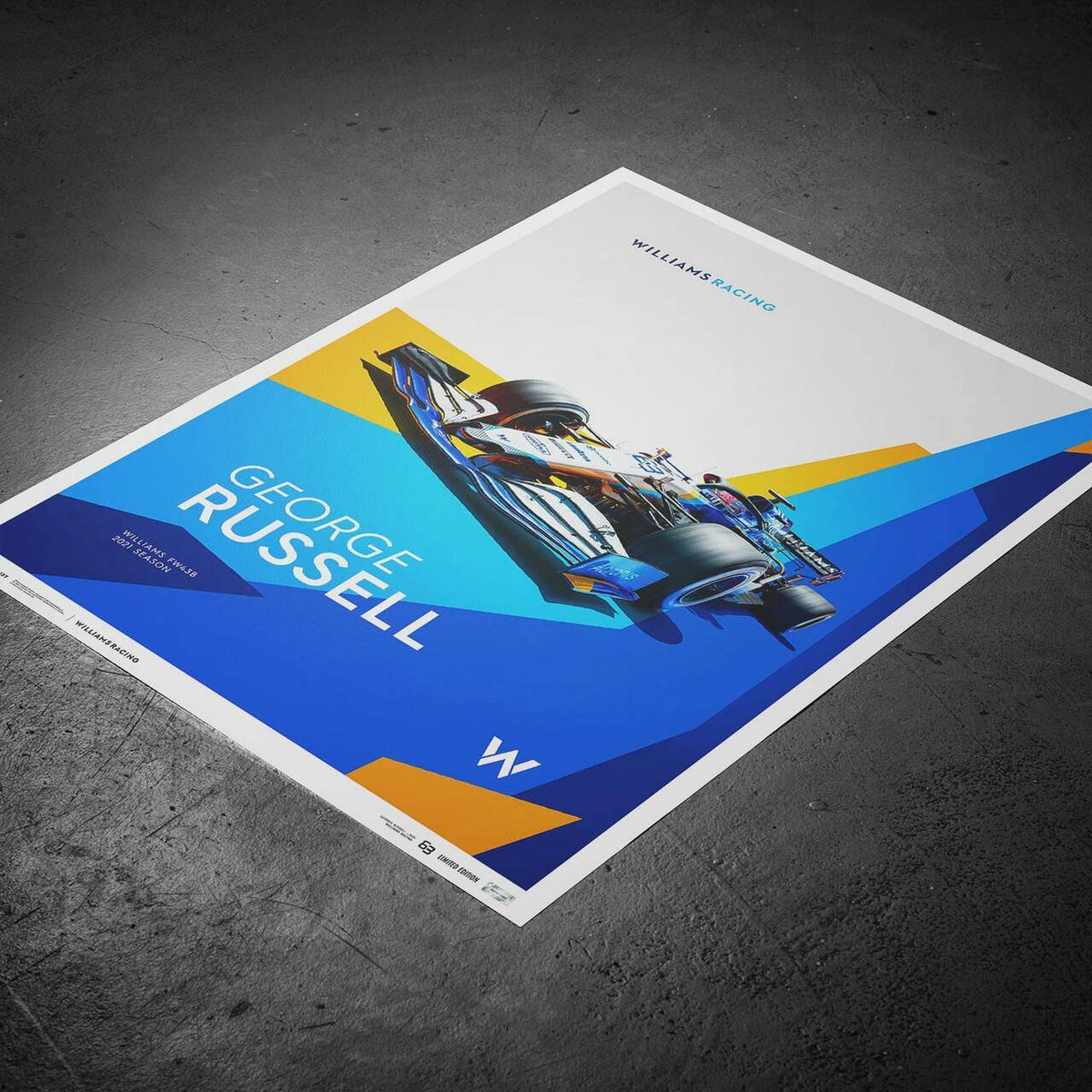 Williams Racing - George Russell - 2021 | Unique Numbers